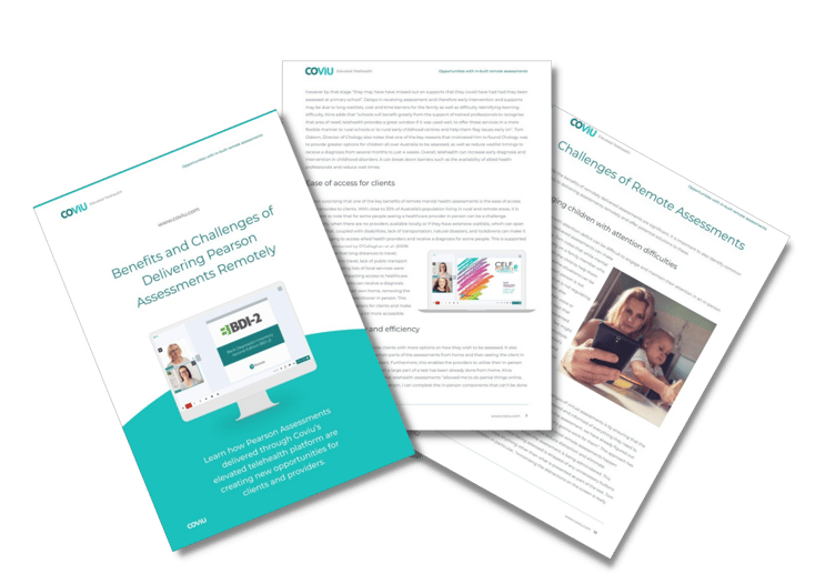 Benefits & Challenges of Pearson Assessments Case Study Coviu